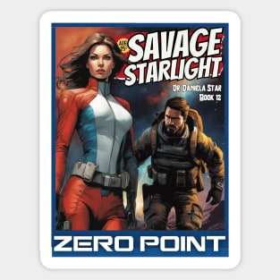 Savage Starlight Zero Point Comic book cover Sticker